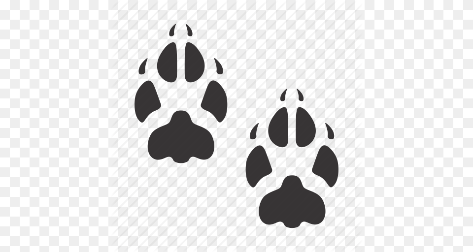 Foots Fox Paws Traces Icon, Accessories, Earring, Jewelry Free Png Download