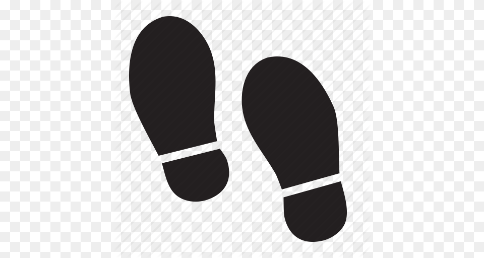 Footst Path Pedestrian Prints Shoes St Walk Icon, Bowling, Leisure Activities Png Image