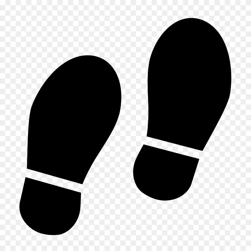 Footsteps, Gray Png Image