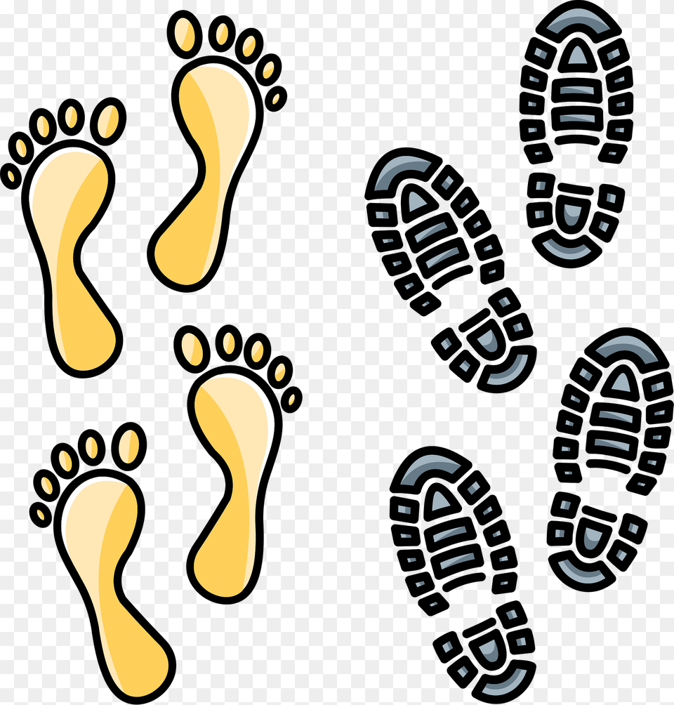 Footsteps Clipart, Footprint Free Png