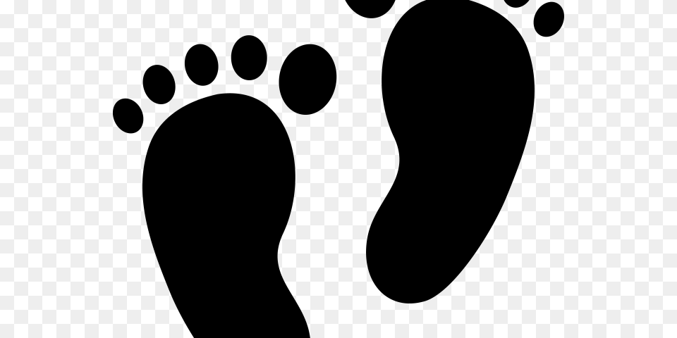 Footsteps Cliparts, Gray Free Transparent Png