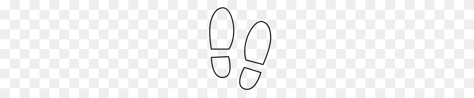 Footsteps Icons Noun Project, Gray Free Png Download
