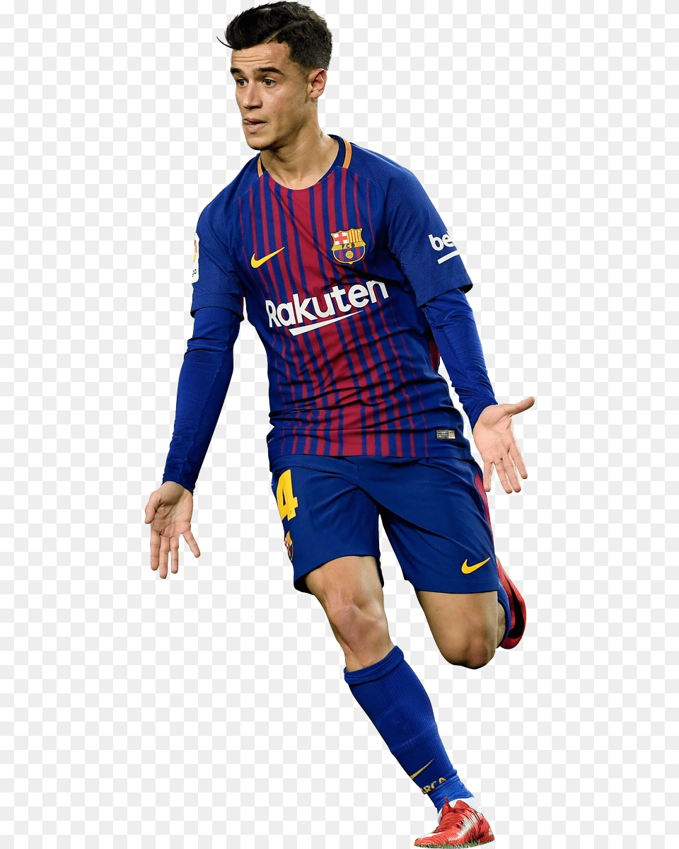 Footyrenders On Twitter Philippe Coutinho Barcelona, Body Part, Clothing, Shirt, Finger Free Transparent Png