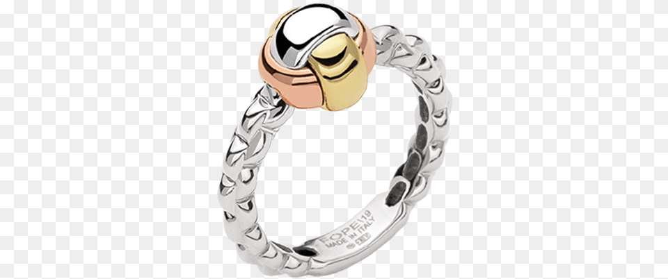 Fope Gold Ring Ring, Accessories, Jewelry, Silver, Person Free Transparent Png