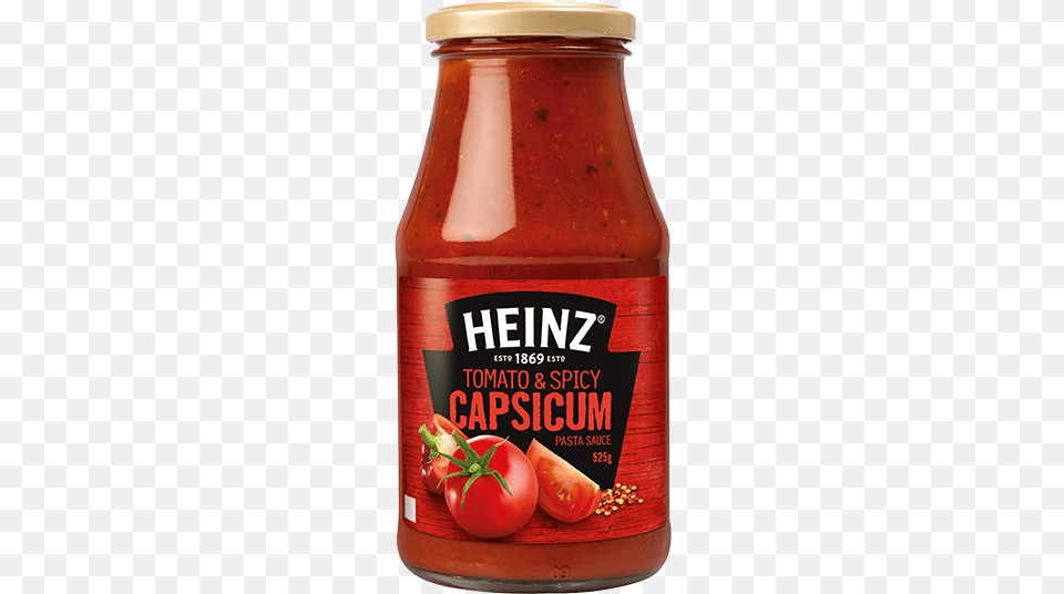 For A Fresh Idea Try Heinz Tomato And Spicy Capsicum Tomato Sauce, Food, Ketchup Free Png