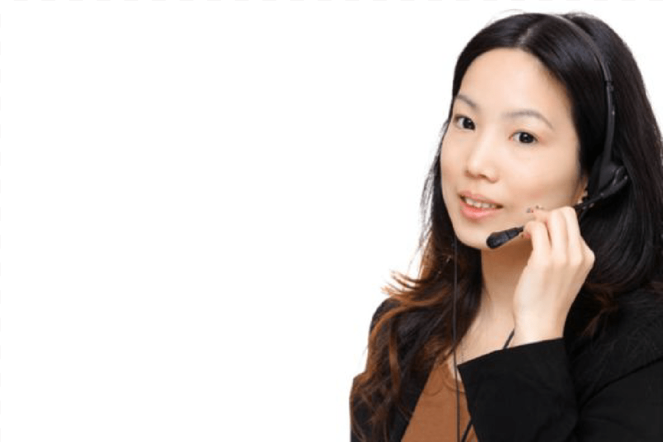 For Contactcenteragent Asian Call Center, Face, Head, Person, Cosmetics Free Png Download