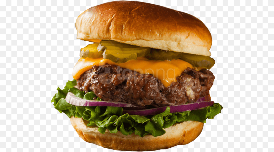 For Dinner Gourmet Cheeseburger, Burger, Food Free Transparent Png