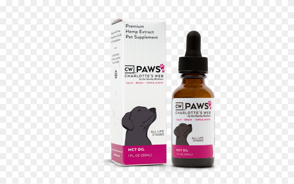 For Dogs Pawsitemprop Image Paws Cbd Charlotte39s Web, Bottle, Animal, Canine, Dog Png