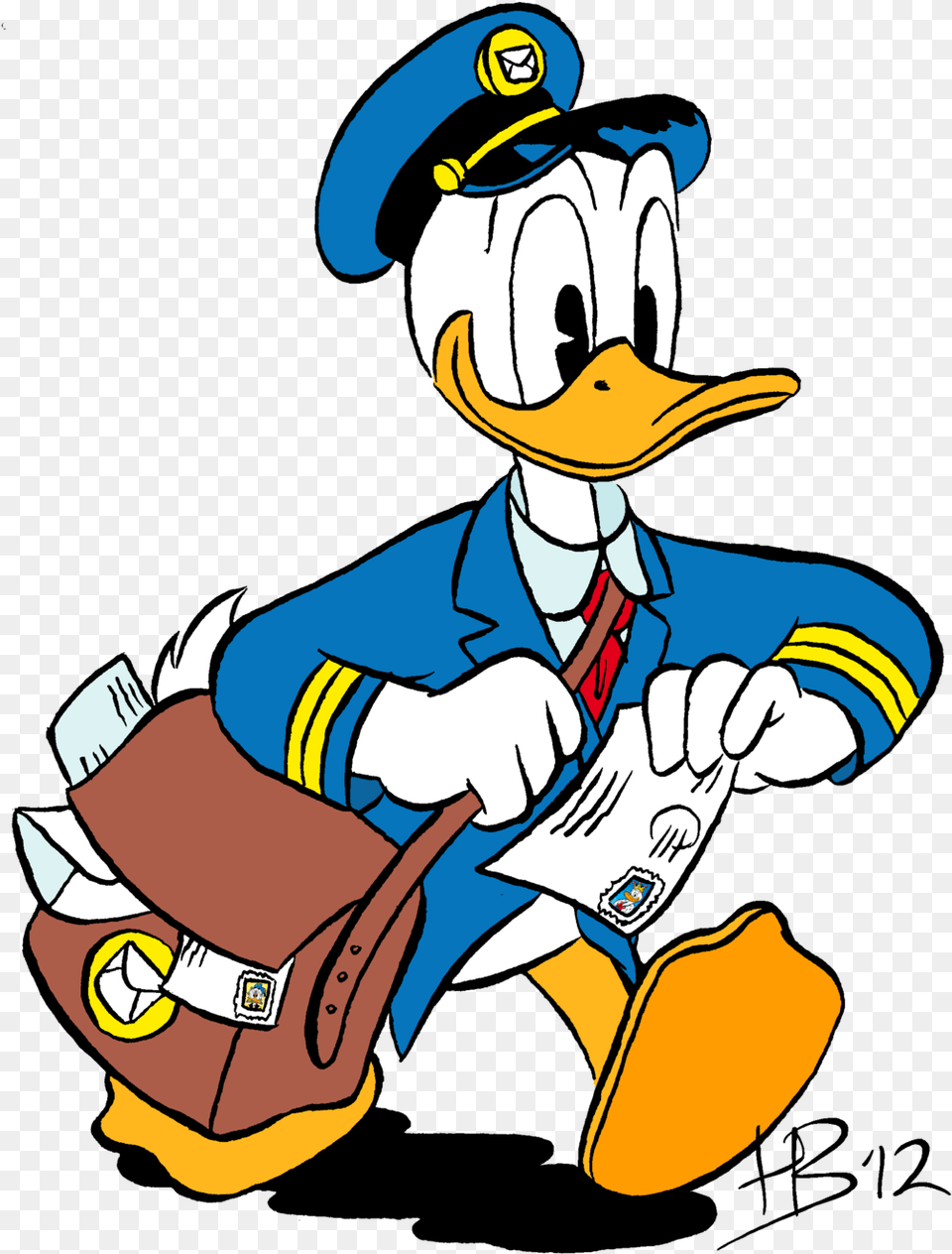 For Donald Duck In High Resolution Donald Duck Mailman, Baby, Person, Cartoon, Captain Png Image