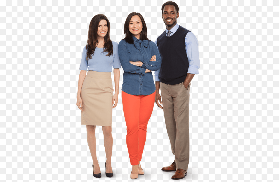For Employers Standing, Adult, Person, Pants, Woman Free Png Download