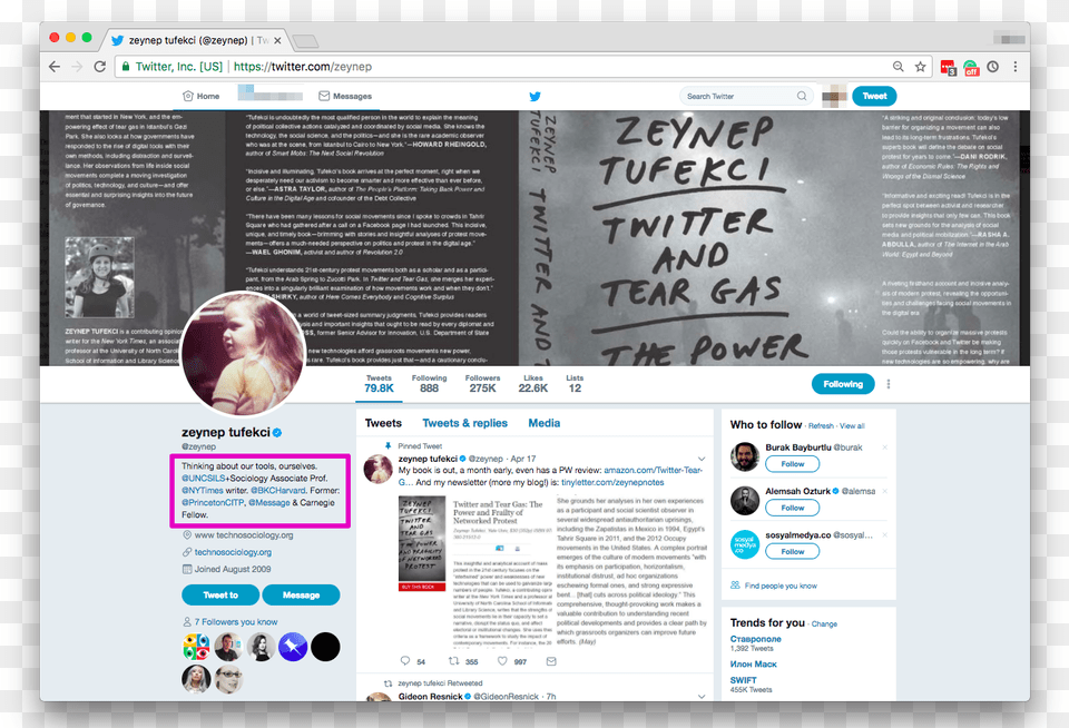 For Example If You39re In Academia You Can List Places Twitter And Tear Gas The Power And Fragility Of Networked, File, Webpage, Page, Text Free Png Download