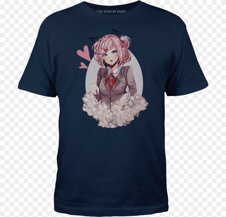 For Fans By Fansnatsuki And Flowers Fictional Character, Book, Clothing, Comics, T-shirt Png