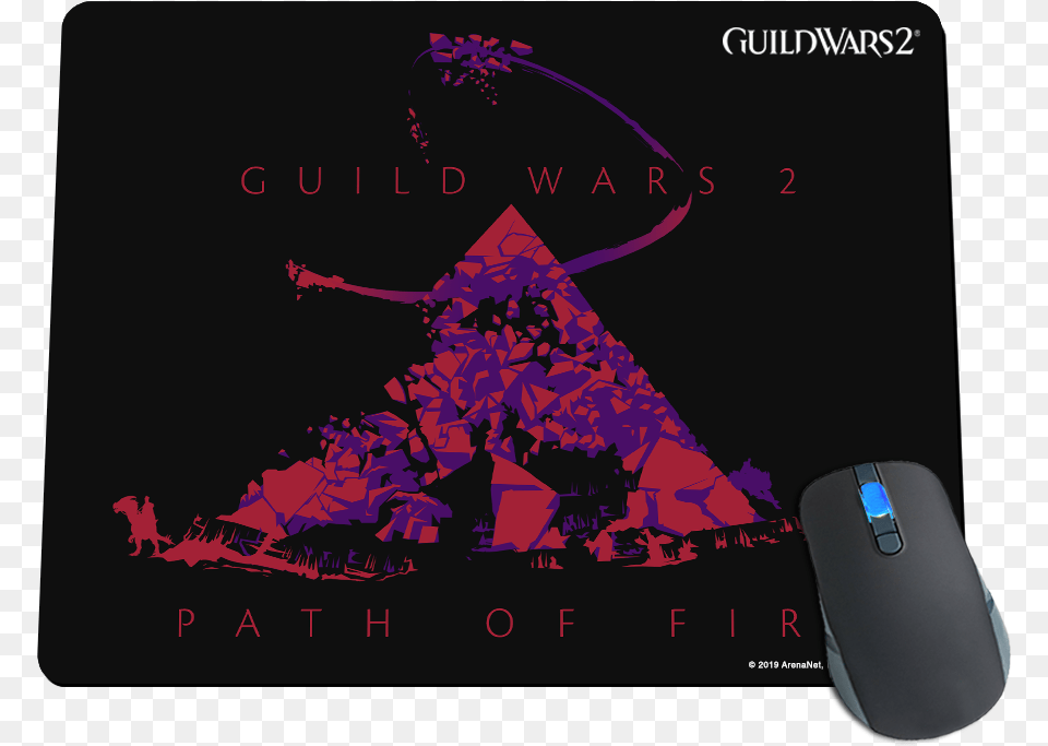 For Fans By Fanspath Of Fire Pyramid Purple Mousepad Christmas Tree, Computer Hardware, Electronics, Hardware, Mouse Free Transparent Png