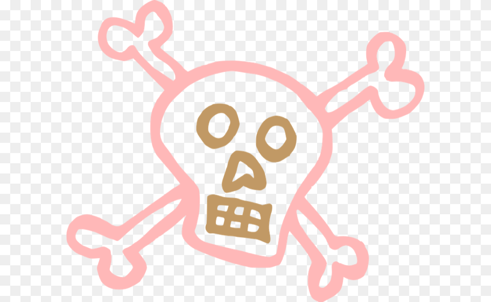 For Feminine Pirates Girly Skull And Bones, Rattle, Toy, Smoke Pipe, Text Free Png