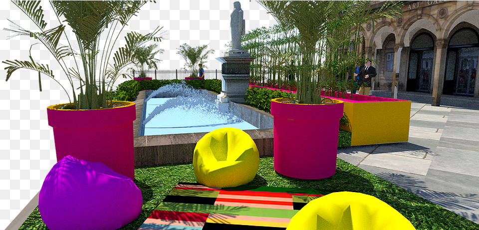 For Four Fabulous Days Exhibition Square Home To William Inflatable, Planter, Vase, Pottery, Plant Free Transparent Png