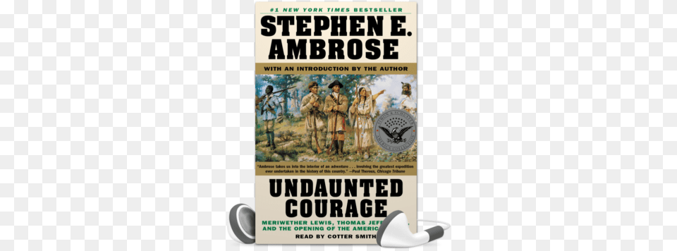 For His Book Club Indianapolis Colts Quarterback Andrew Undaunted Courage Meriwether Lewis Thomas Jefferson, Advertisement, Publication, Poster, Adult Free Png
