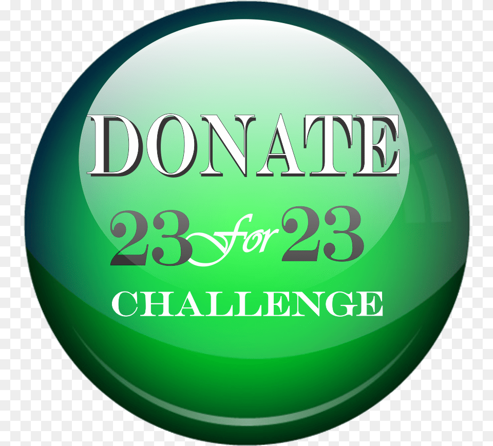 For Information On The Challenge And Donations, Green, Sphere, Badge, Logo Png