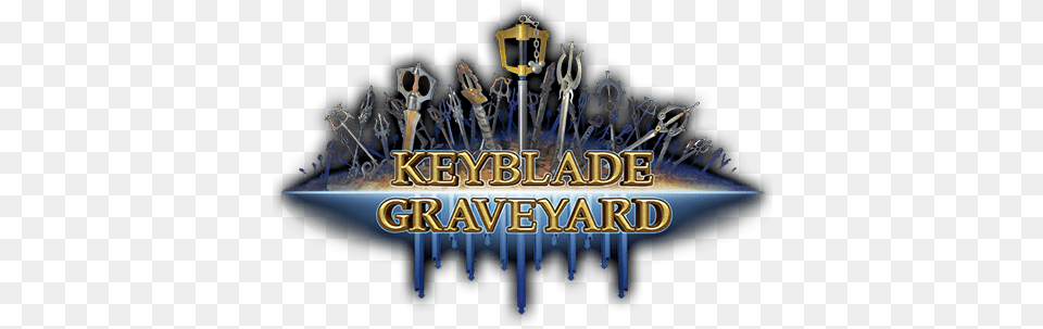 For Kingdom Hearts Kh13com Twitter Kingdom Hearts Keyblade Graveyard Logo, Festival, Hanukkah Menorah Png