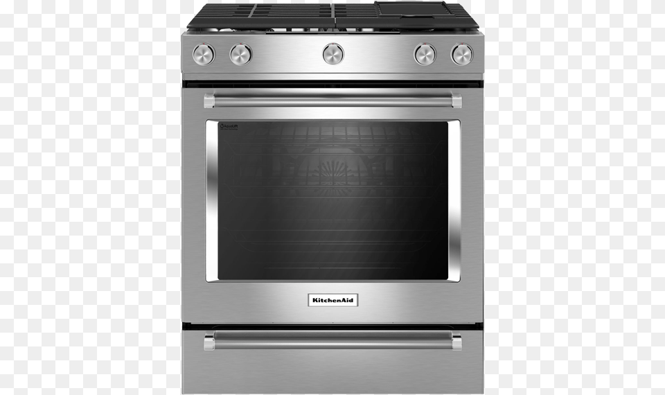 For Kitchenaid Freestanding Gas Range Kitchenaid Gas Convection Range, Appliance, Device, Electrical Device, Microwave Free Png Download