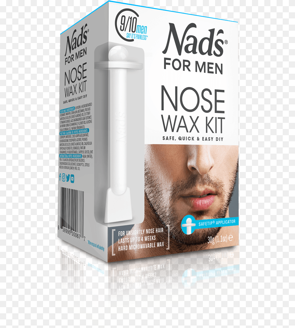 For Men Hair Removal Nose Wax Advertisement, Poster, Adult, Male Free Transparent Png