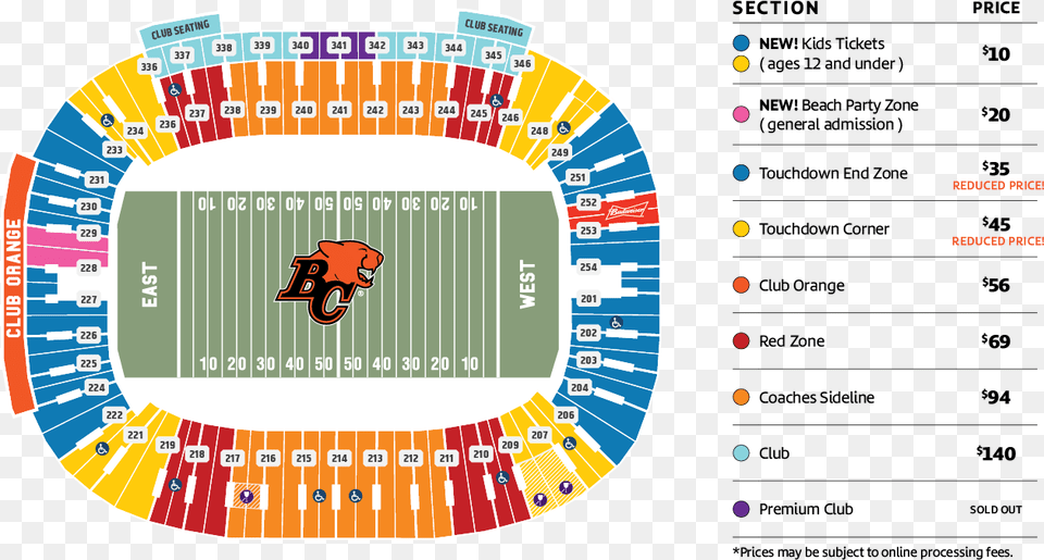 For More Information Fill Out Form Below Bc Lions Seating Chart, Architecture, Arena, Building, Disk Png Image