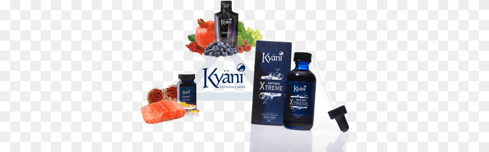 For More Information On Kyani Products Please Visit Kyani Triangle, Bottle, Food, Fruit, Plant Png