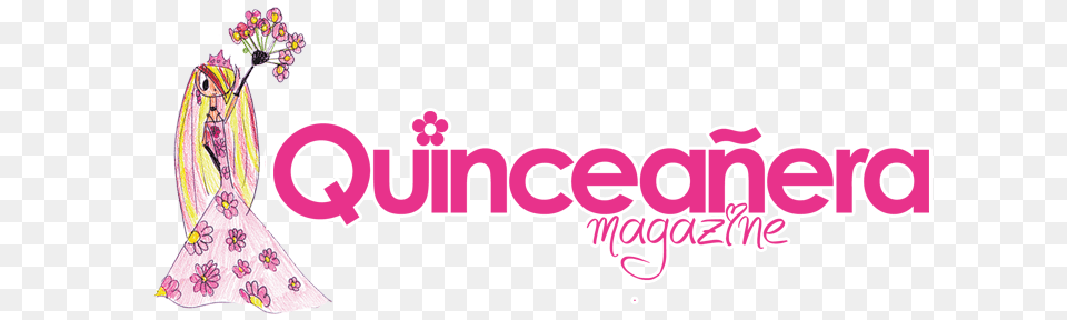 For More Information Please E Mail Me At Quincesmagazinegmail Quinceanera Magazine Logo, Flower, Plant, Flower Bouquet, Flower Arrangement Png