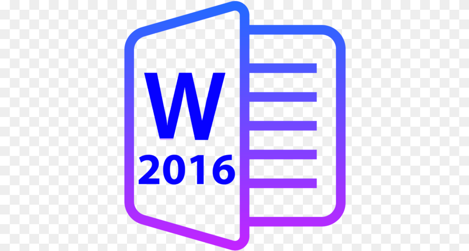 For Ms Word 2016 4 Microsoft Word Logo Cool, Text Free Transparent Png