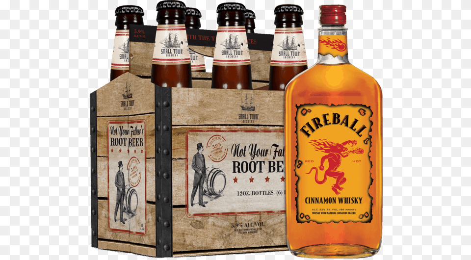 For Not Your Father S Amp Fireball Cinnamon Whisky Fireball Cinnamon Whiskey, Alcohol, Beer, Beverage, Liquor Png Image