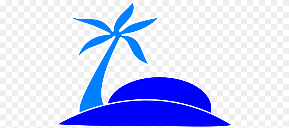 For Palm Tree Beach Outline, Clothing, Hat, Animal, Fish Free Png