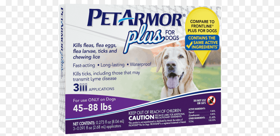 For Petarmor Plus For Dogs Petarmor Plus, Advertisement, Animal, Canine, Dog Free Png Download