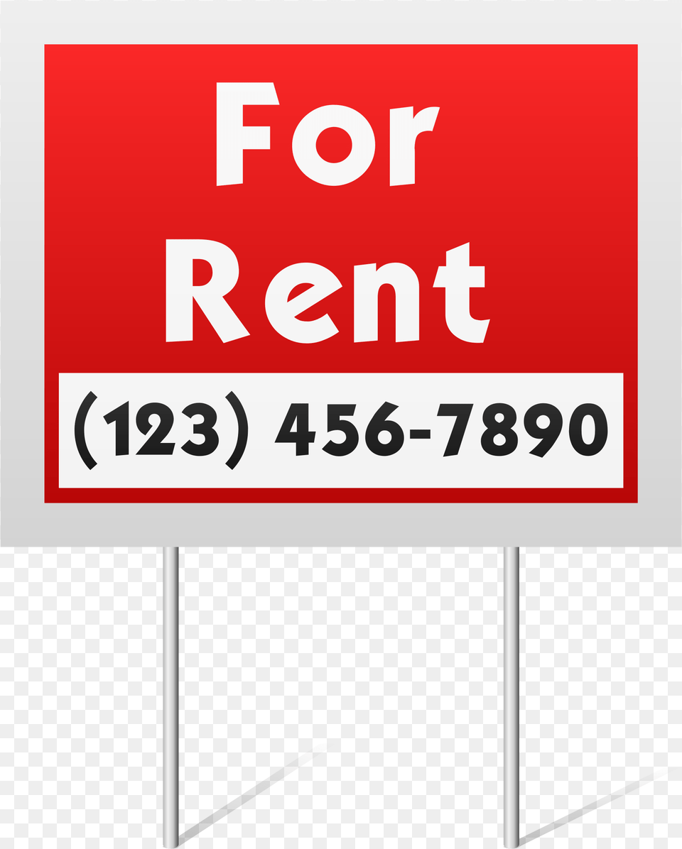 For Rent Sign Clip Arts Rent Clipart, Symbol, Bus Stop, Outdoors, First Aid Png