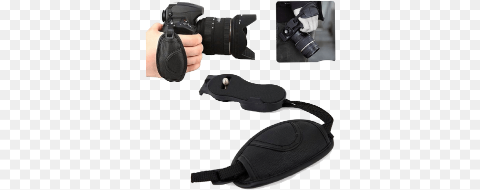 For Slrdslr Hand Grip Camera Straps Lamzix Leather Hand Grip Wrist Strap Adjustable Suitable, Accessories, Electronics, Video Camera, Photography Free Png