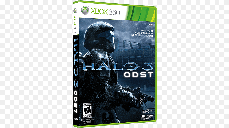 For Tackling The Impossible Orbital Drop Shock Troopers Halo 3 Odst Game, Advertisement, Poster, Adult, Male Free Png Download