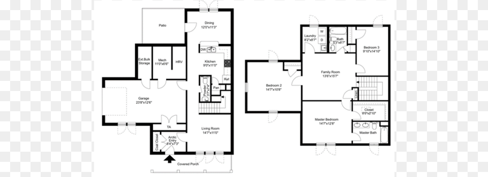 For The Bear Paw Northern Lights 3 Bedroom I Floor Floor Plan, Chart, Diagram, Floor Plan, Plot Free Png
