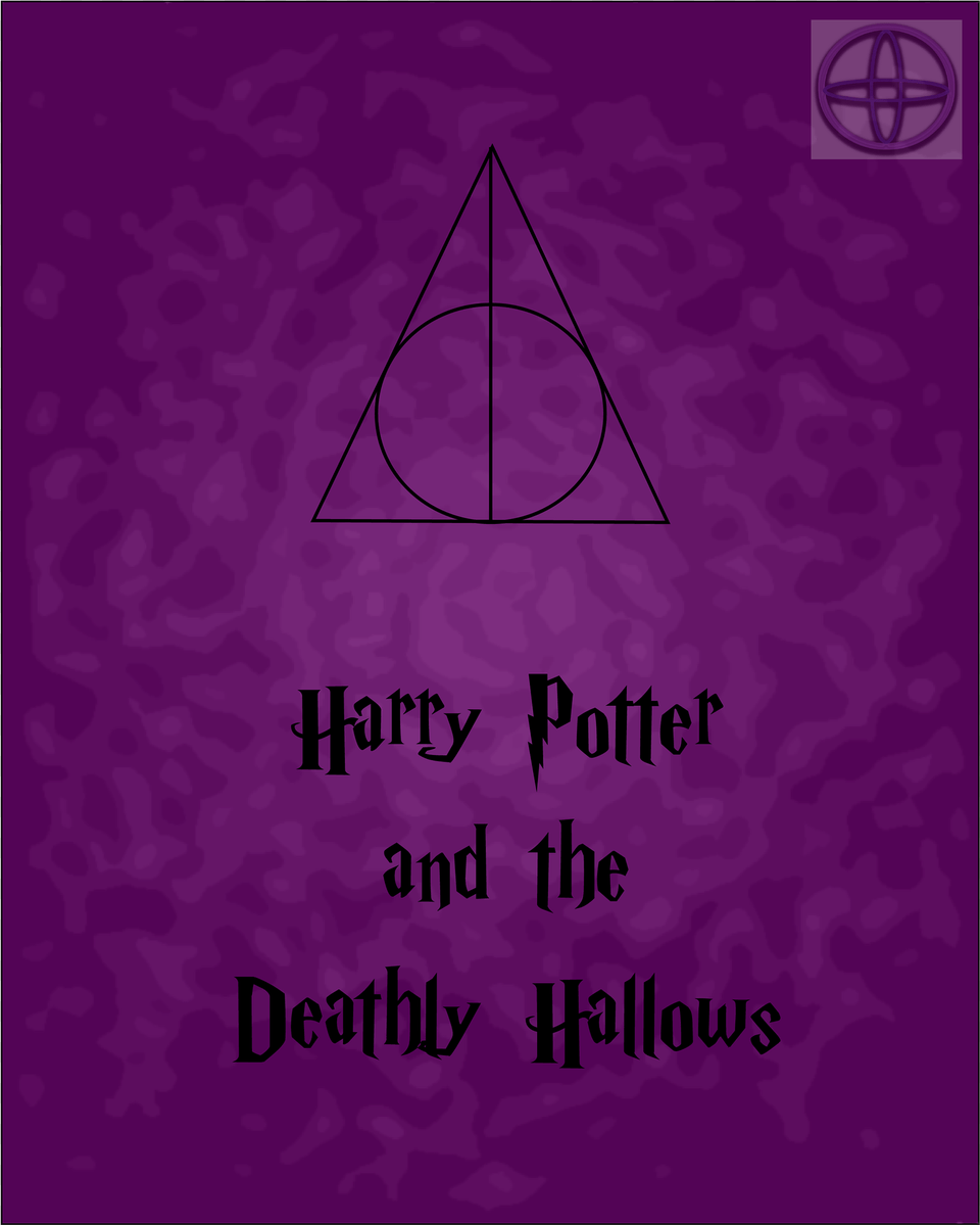 For The Final Book I Simply Used The Deathly Hallows Harry Potter And Myth The Legends Behind Cursed Child, Purple, Triangle Png Image