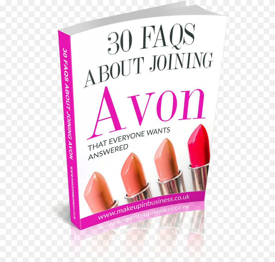 For The Full 30 Avon Faq About Joining Avon E Book Publication, Cosmetics, Lipstick, Advertisement Free Transparent Png