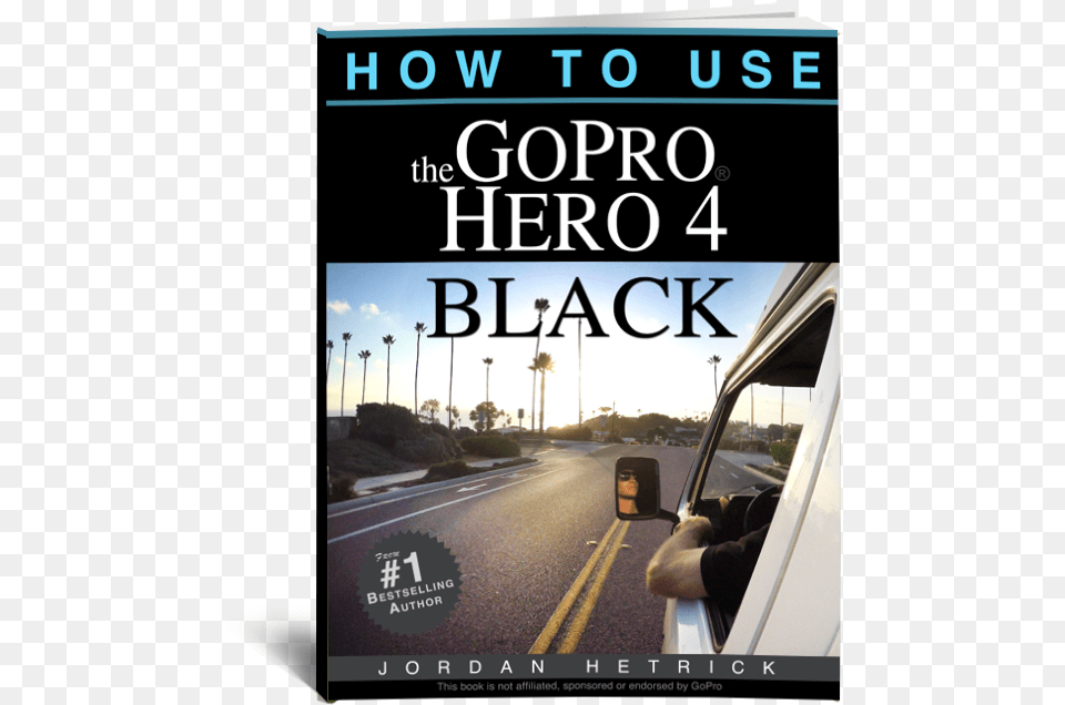 For The Gopro Hero4 Black Camera Gopro Hero 4 Black How To Use, Book, Publication, Advertisement, Adult Free Png Download