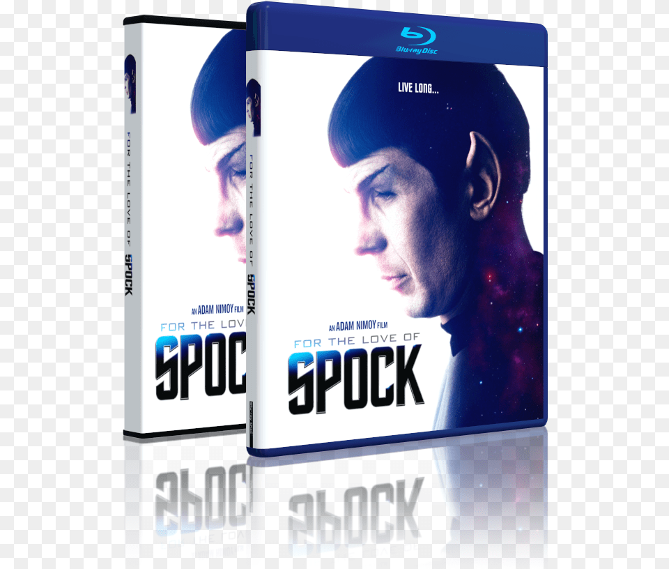 For The Love Of Spock Dvd U0026 Blu Ray U2013 455 Films Production Love Of Spock Blu Ray, Publication, Book, Person, Man Png Image
