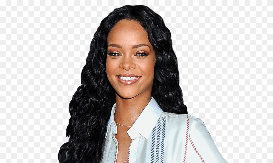 For The Quarter Of A Billion Young People Still Denied Transparent Rihanna, Black Hair, Person, Head, Face Free Png Download