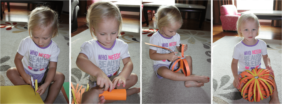 For The Stem We Rolled Up Some Brown Paper And Taped Toddler, T-shirt, Clothing, Person, Girl Png Image