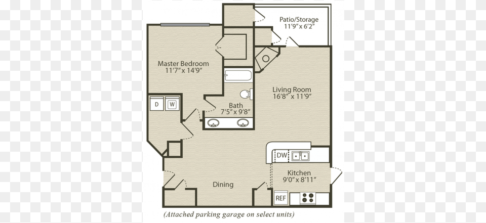 For The The Dogwood With Sunroom Floor Plan The Retreat At River Park Apartments, Diagram, Floor Plan, Chart, Plot Free Png