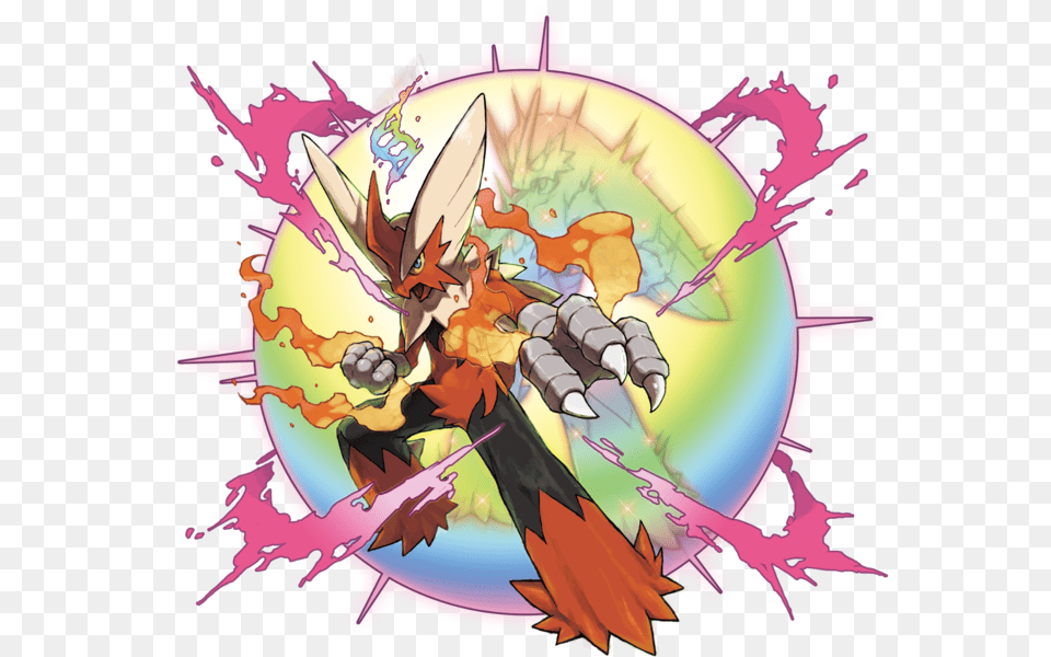 For Those Against This Here39s Mega Blaziken To Change Mega Evolution Pokemon, Graphics, Art, Publication, Book Free Png Download