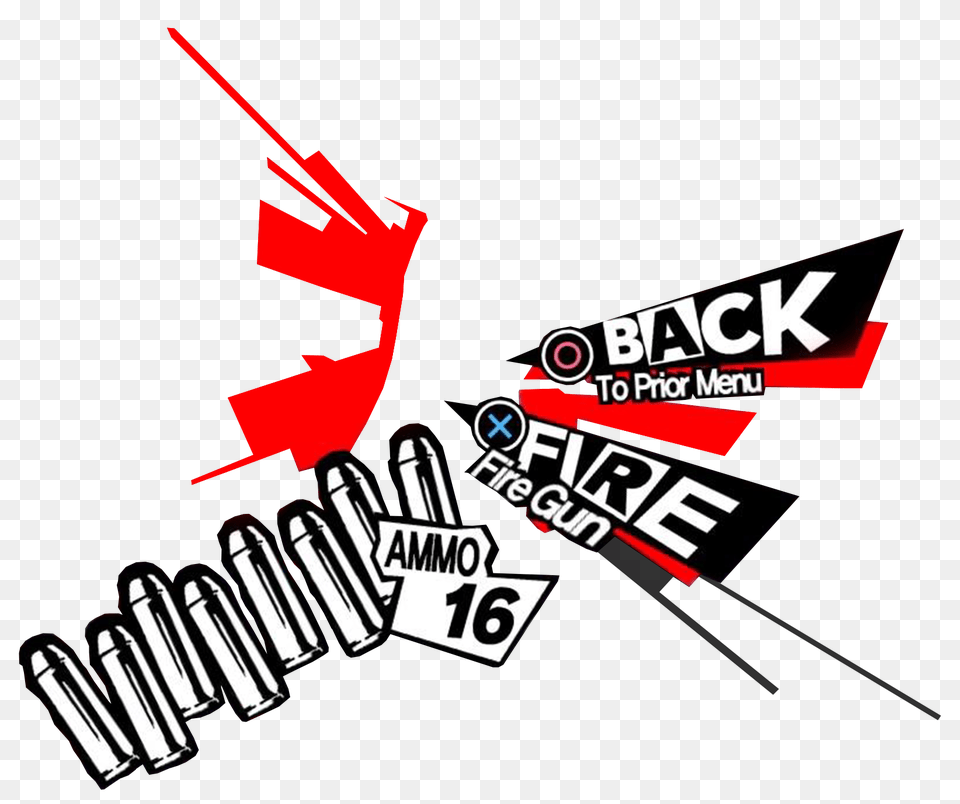 For Those Of You Who Just Want To Push Persona Gun Memes, Advertisement, Poster, Sticker, Logo Free Png Download