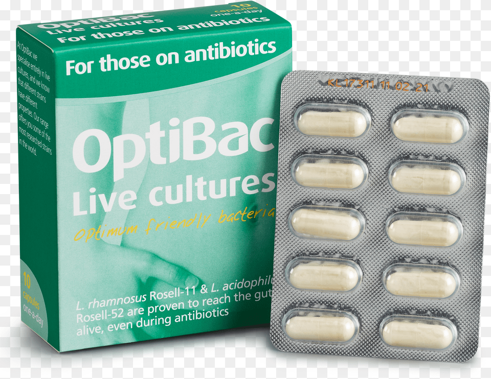For Those On Antibiotics Pack Contents Pill Png