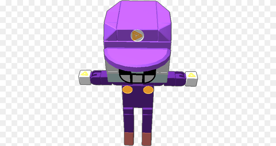 For Those Who Want To Be Waluigi For Halloween Cartoon, Purple Png Image