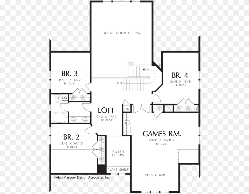 For Turner 2 Story Craftsman With Vaulted Ceilings Timmy Turner House Floor Plan, Chart, Diagram, Floor Plan, Plot Free Png Download