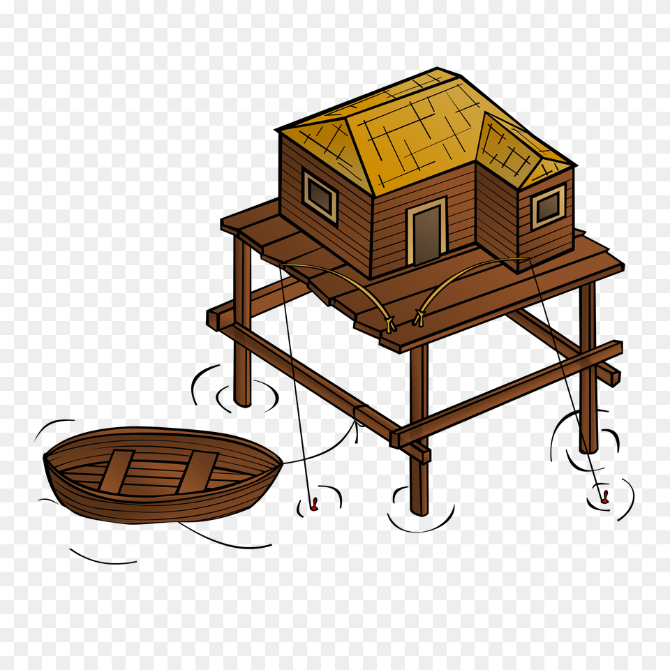 For You Fishing Boat Building Mi Je, Architecture, Rural, Outdoors, Nature Free Transparent Png