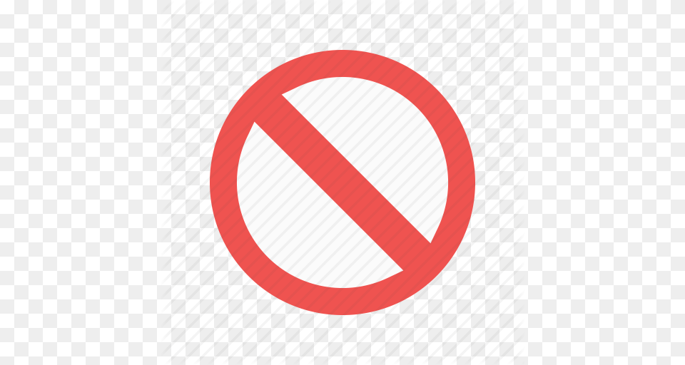 Forbidden Prohibited Sign Stop Icon, Symbol, Road Sign Free Png Download