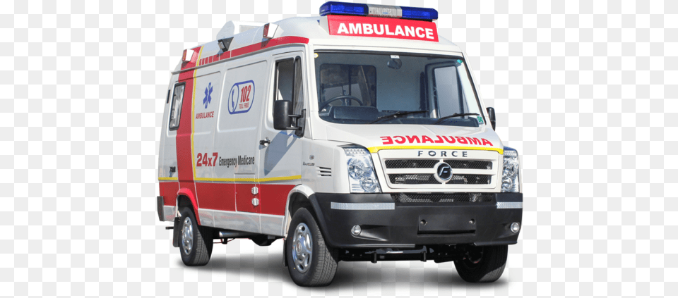 Force Ambulance, Transportation, Van, Vehicle, Moving Van Png Image